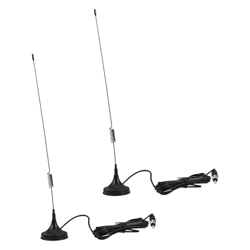 Antena de coche magnética GARVALON para viajar en SUV y camión con radio estéreo sin cortes
