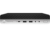 HP ProDesk 600 G4 Mini Desktop | Core i7-8700T - 512GB SSD Hard Drive - 32GB RAM | 6 cores @ 4 GHz Win 10 Home Black (Renewed)