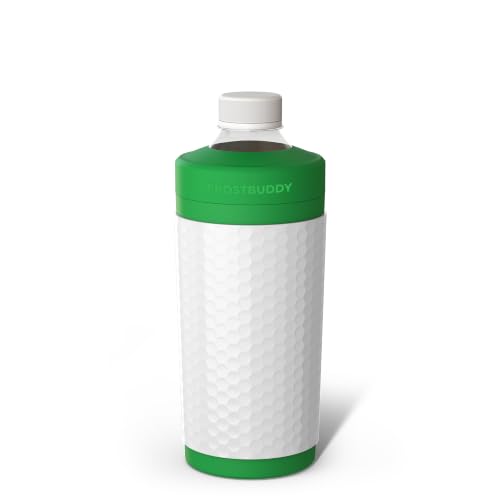 Image of Frost Buddy XL Can Cooler - Fits 12 /16 /20 /24 oz Cans & Bottles (Golf) | Keeps drinks chilled 12+ hrs | No sweat, no condensation | Fits slim & standard cans | Durable, portable design
