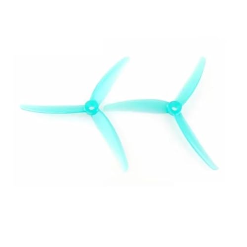 Hélice à 3 pales J40 5.1 pouces en PC bleu pour réparer l'unité FPV