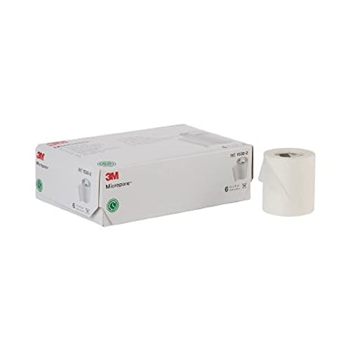 3M-1530-2 Tape Micropore Surgical LF Paper 2 x10yd White 6/Bx by 3M Part No. 1530-2 by 3M
