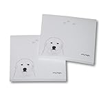 Great Pyrenees Sticky Notes Notepad - 100 Sheets