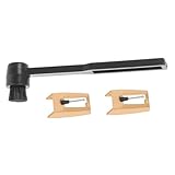 TOYANDONA 2個ビニールターンテーブル交換用唱針拾音頭 軽量コン 設計 レコー