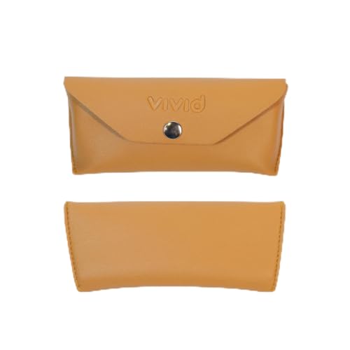 Image of VIVID Unisex Specs Snap Button Eyewear Dabbi Faux Leather Soft Case Cover