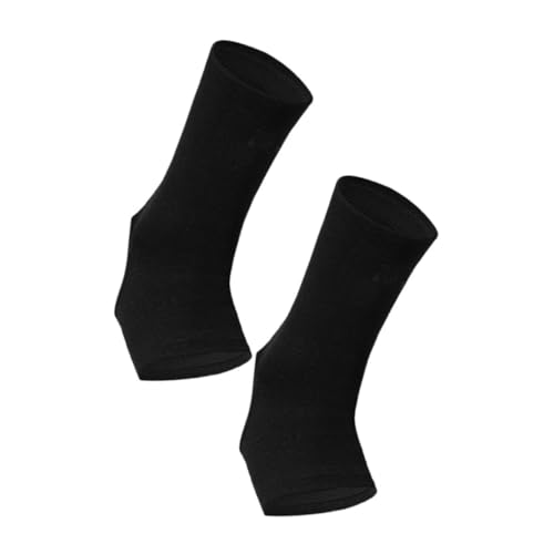 Healeved Boys and Girls Ankle Brace Compression Socks Ankle Wraps Support Child Size for Basketball Soccer Running Black