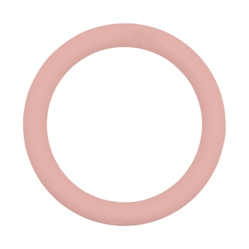 Aosekaa Weight Portable Non Slip Kettlebell, 5lb, Weighted Circle for Yoga Pilate Home Fitness Strength Training, Pink Color