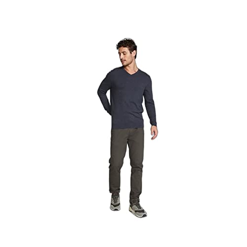 Blusão manga longa, Masculino, Hering, mescla escuro, P