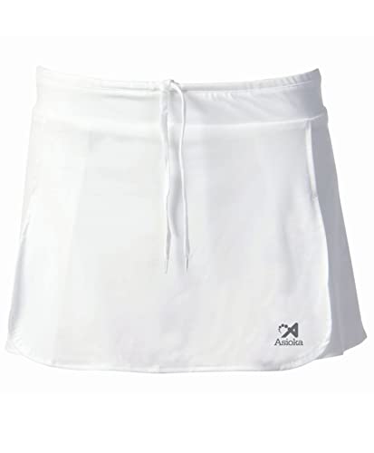 Asioka - Falda de Pádel para Niñas con Bolsillo para Pelota Interior - Entrenamiento