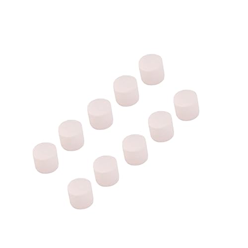 BESPORTBLE 100 PCS Guitar Fretboard Inlay Markers Diameter White Seashell Dots for Ukulele Bass Mandolin and Banjo Decorations Easy to Install Durable Fret Inlays