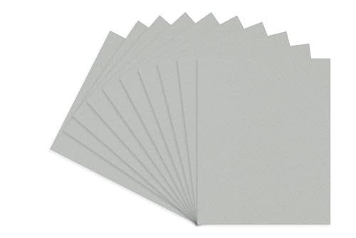 Light Grey 11x14 Backing Board - Uncut Photo Mat Board (50-Sheets)