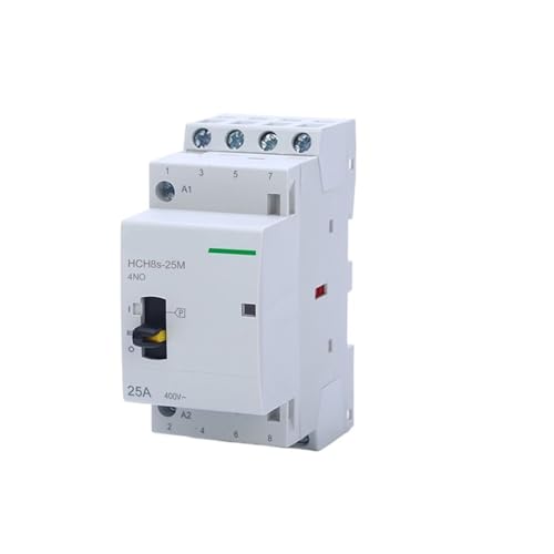 Contacteur modulaire AC HCH8s-25M 4P pour automatiser le chauffage de la maison
