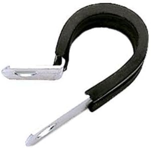 651000 Cushion Clamps Holds -10 AN Hose - (Set of 6) 651000