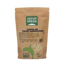 Pack 2x250g Copos de Trigo Sarraceno | Selección Integral | Naturalmente Sin Gluten | Calidad Vegana | Hidratación Rápida | Fuente de Proteína Completa y Magnesio
