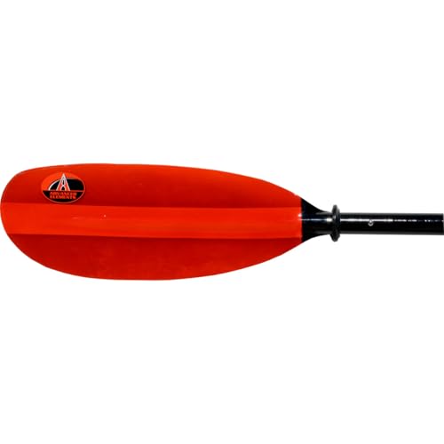 Image of ADVANCED ELEMENTS Axis 4-Part Fiberglass Kayak Paddle, 230cm, Black /Red