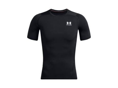 Under Armour - Mens Hg Armour Comp T-Shirt, Color Black (002), Size: Large3