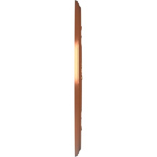 Image of Ekena Millwork CMP16BABCO Baltimore Thermoformed PVC Ceiling Medallion (Fits Canopies up to 6 1 /2 inch), 16 inchOD x 3 1 /2 inchID x 1 inchP, Bright Coat Copper