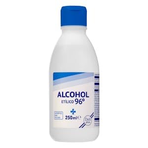 Alcohol 96º Deliplus antiséptico Botella 250 ml Pack 3