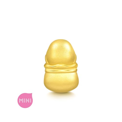 CHOW SANG SANG 999 24K Solid Gold Zodiac Snake in Lucky Bag Charm Bracelet for Women 17cm 95342C4