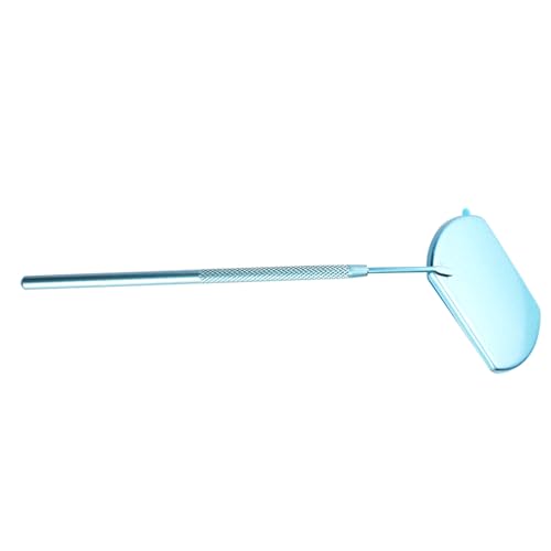 Eyelash Mirrored Stainless Steel Glass Lens Eyelash Inspection Mirrored For Eyelash Grafting Makeup Eyelash Mirrored
