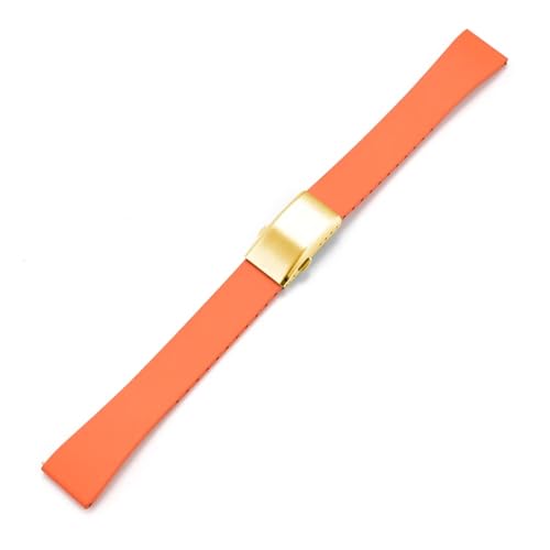 Boucle papillon universelle en caoutchouc fluorescent 21 mm haute finition