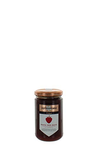 Agrimontana Confiture Extra de Fraise Mara des Bois - 340 Grammes (Lot de 2 pièces)