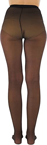 Image of ToBeInStyle Women's Pack of 6 Sheer Solid 100% Nylon Pantyhose