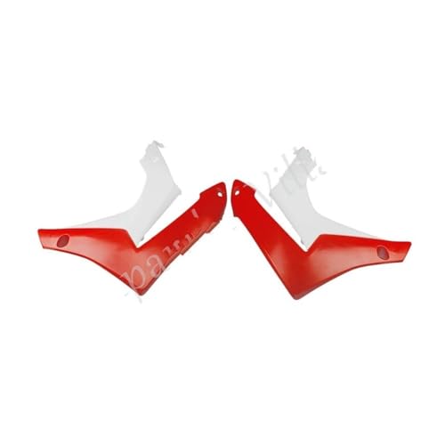 Carénage radiateur CRF 250 450 spoiler latéral blanc moto