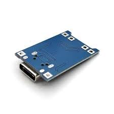 Image of (1PCS) TP4056 USB-C 5V 1A Lithium Battery Charging Module with Dual Protection IC - 18650 Li-ion LiPo Charger Board with Overcharge & Overcurrent Protection