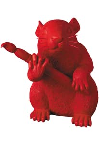 LOVE RAT（RED Ver.） MCT TOKYO バンクシー LOVE RAT（RED Ver.） MCT TOKYO