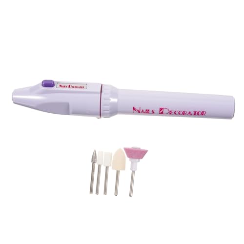 Set 1 máquina eléctrica para manicura y pedicura portátil miniatura 1