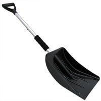Collapsible Compact Sidewalk Snow Shovel Fold Away Ice Scrapper