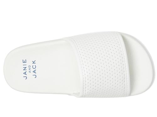 Janie and Jack Men's Embossed Pool Slide (Toddler/Little Big Kid) Flat Sandal2