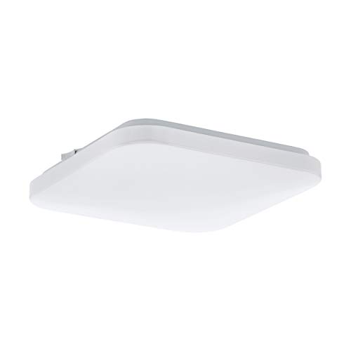 EGLO LED Deckenlampe Frania, 1 flammige Deckenleuchte, Material: Stahl, Kunststoff, Farbe: Weiß, L: 28 cm EGLO LED Deckenlampe Frania, 1 flammige Deckenleuchte, Material: Stahl, Kunststoff, Farbe: Weiß, L: 28 cm