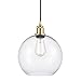 Innovations Lighting 516-1P-SG-G122-10 Large Athens 1 Light Mini Pendant,Satin Gold