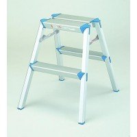 ピカ(PiCa) ピカコーポレイション 踏み台 2段 高さ57cm 天板幅広タイプ PFW-57A 折りたたみ 軽量 アルミ製