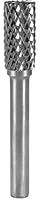 RUKO 116017 - Fresas metal duro forma A - ZYA Cilíndrica con dentado frontal (10 x 60 mm)