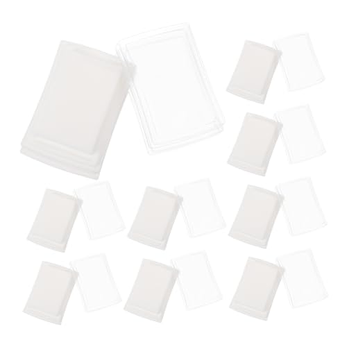GRADENEVE 10 piezas Almohadillas Tinta Huellas Dactilares DIY Esponja Alta Densidad para Manualidades Oficina Portátil Segura