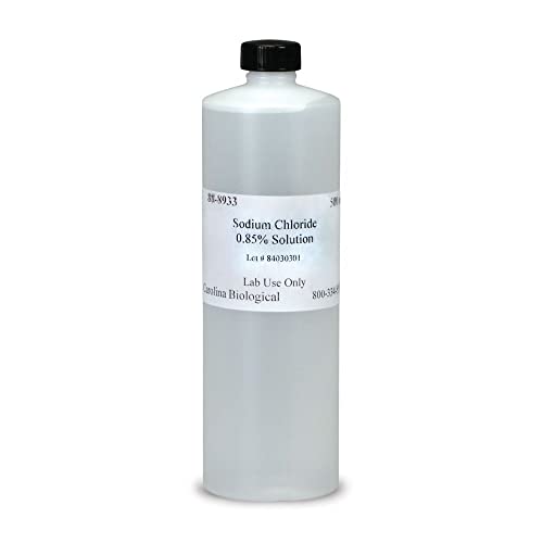 Sodium Chloride, 0.85% Aqueous, Normal Saline, Laboratory Grade, 500 Ml