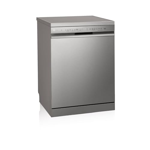 LG DF242FP - Lavavajillas 60 cm y Capacidad 14 Cubiertos, Lavavajillas LG con Función QuadWash,...