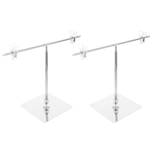 Soporte para pancartas en T de acero para tiendas y negocios con instalación rápida
