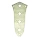 Dopro American Standard Diamond Plate J Bass Control Plate Aluminum Jazz Bass JB Control Plate with 3/8