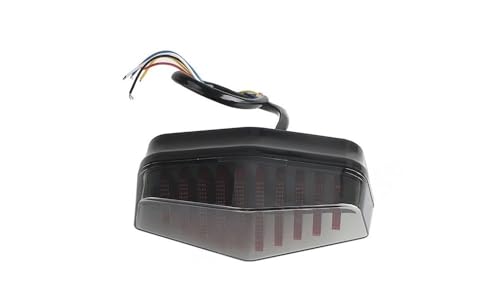 Feu arrière moto Lucas LED style vintage classique pour customisation de moto britannique