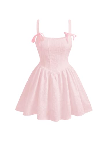 Image of BEAUDRM Women's Plus Size Dresses Cocktail Spring Summer Wedding Guest Dress Jacquard Mini Short Sundresses Brunch Outfits