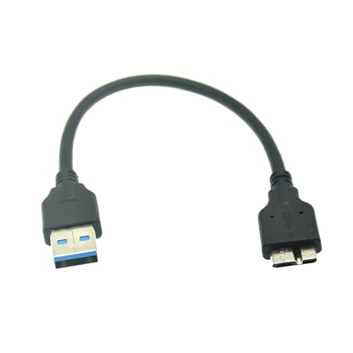 Cable Hard Disk USB 3.0 micro B para HDD SSD 10CM miniatura 2