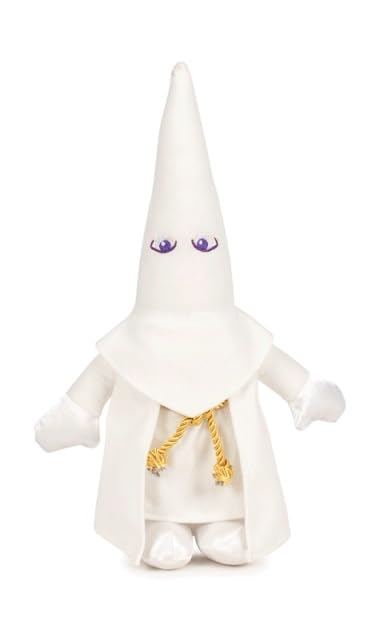 Genérico Peluche Nazareno Penitente 30cm, Textura Suave y Aterciopelada, 6 Colores Diferentes a Elegir, Semana Santa (Blanco)