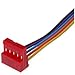 CUI-435-1FT CUI Inc Cable w/ 5 Pin, Right-Angle Connector, 5 Individual Discrete 22 AWG Wires (10 Pieces)