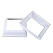 MLWSKERTY Easily Clip Post Trim 4x4Inches White Skirts for Deck and Porch Post Base Post Skirt No Tool Required (4Pcs)