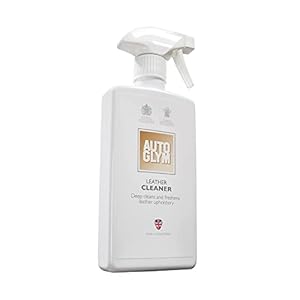 Autoglym Leather Cleaner, 500ml – Car Leather Cleaner Deep Cleans and Freshens Automotive Leather Upholstery