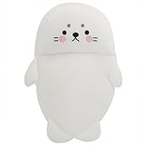 ベルニコ セーフティクッション ベビー ヘッドガード ごっつん防止 リュック クッション あたま ガード 転倒防止 怪我防止 肩紐調節可 安全対策 出産祝い プレゼント ギフト 5ヶ月-15ヶ月 アザラシ