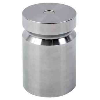 Troemner Test Weight 5 Lb Class F with Traceable Certificate, Cyl Indrical with Groove